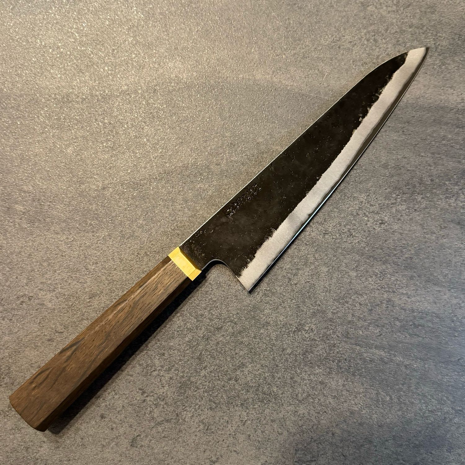 Blenheim Forge Stainless Clad Gyuto 205mm with Oak handle