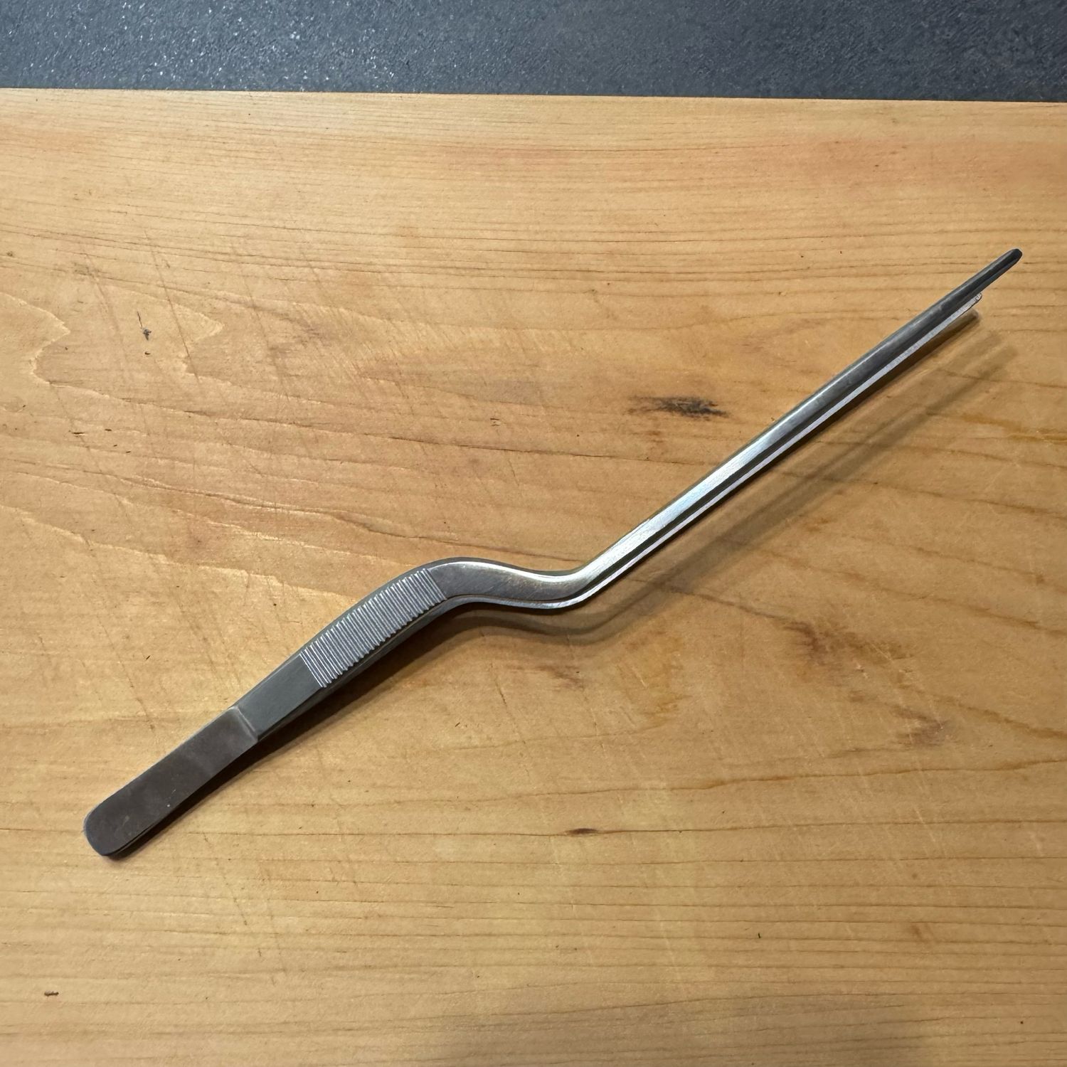 Galloway Forge Plating Tweezers 20cm Double Cranked