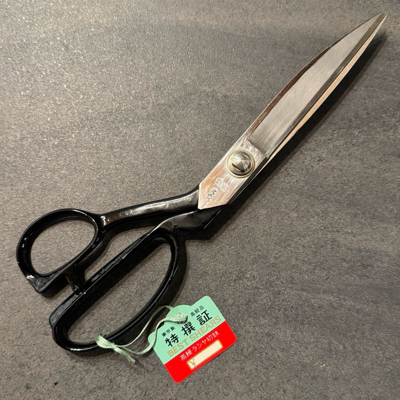Morihei Hisamoto Blue Super Fabric Shears 280mm