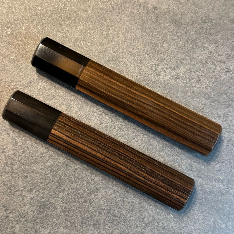 Taihei Makassar Ebony Octagonal Handle - Yanagiba 270mm