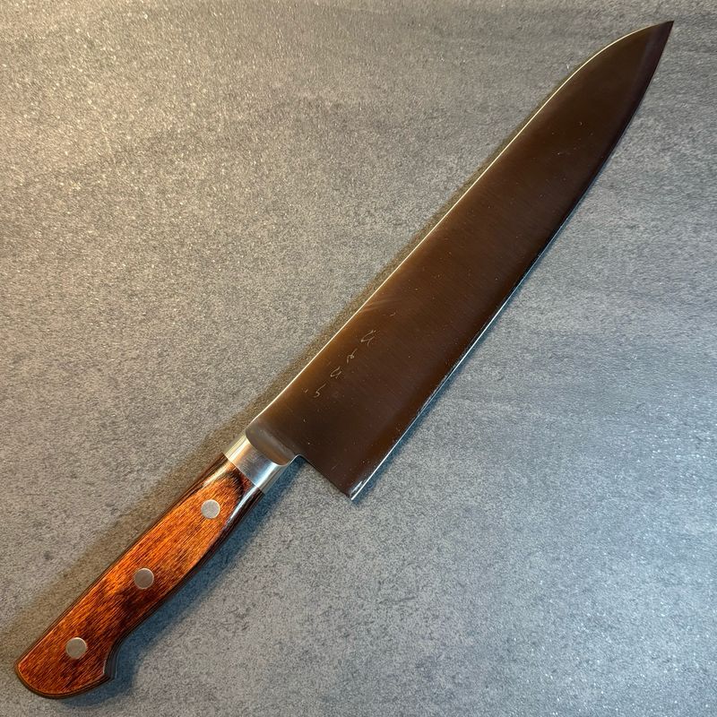 Hitohira KH Stainless Gyuto 240mm Imitation Mahogany handle