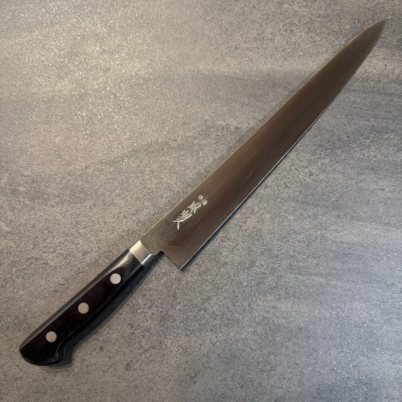 Sukehisa Nihonko Sujihiki 270mm Pakka handle