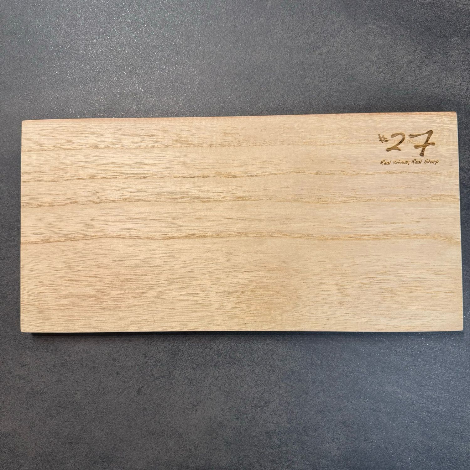 #27 Paulownia / Kiri Chopping Board 17mm x 388mm x 191mm
