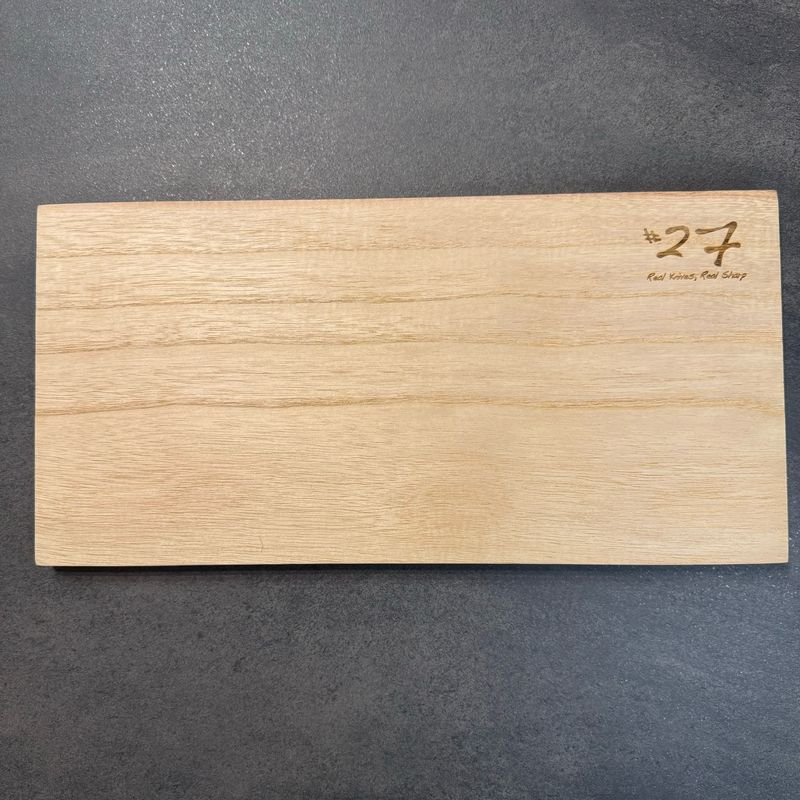 #27 Paulownia / Kiri Chopping Board 17mm x 388mm x 191mm