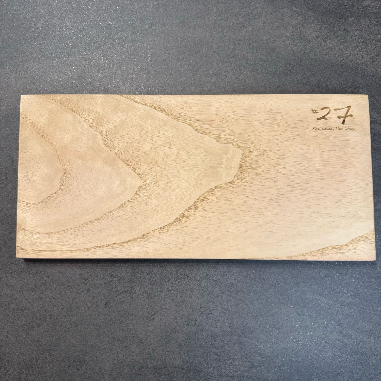 #27 Paulownia / Kiri Chopping Board 17mm x 388mm x 182mm