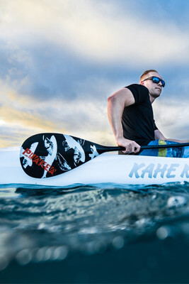 The Maika'i All Carbon Outrigger Paddle