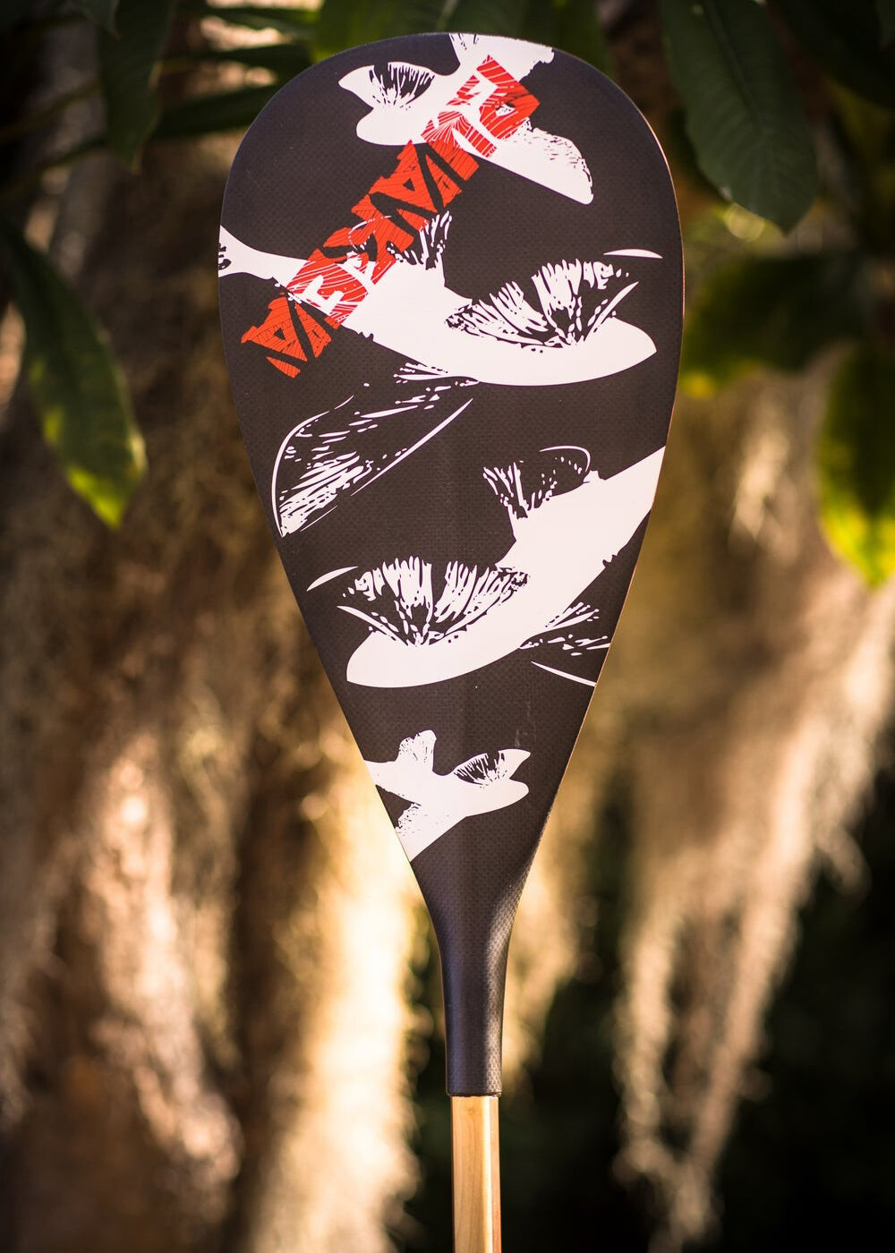 The Maika'i Hybrid Outrigger Paddle