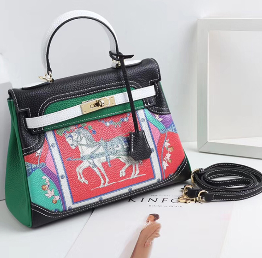 BaggLady Genuine Leather Tote Bag