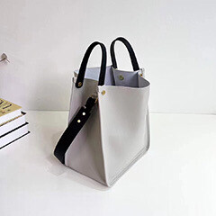 BaggLady Leather Tote Bag