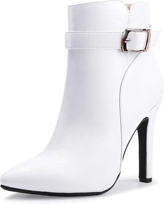 BaggLady White Boot