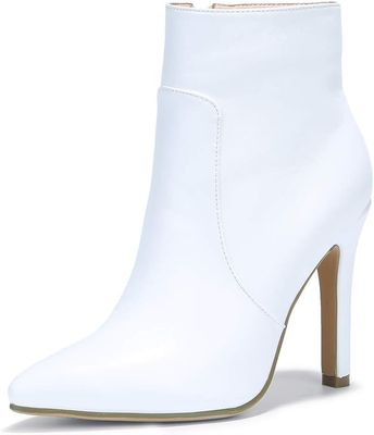 BaggLady White Boots