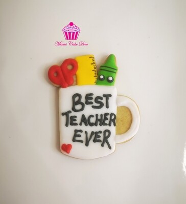 Best Teacher Ever Cookie