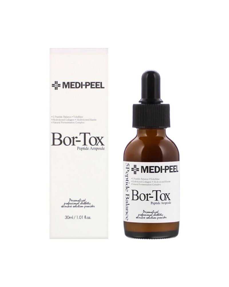 Medi peel отзывы. Сыворотка для лица с эффектом ботокса Medi-Peel bor-Tox Peptide Ampoule. Yellow Peel Peptide Complex BT Peel.