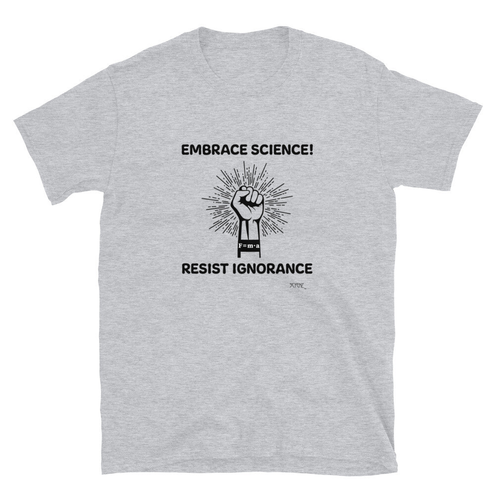 Embrace_Science SCYENZ Short-Sleeve Unisex T-Shirt - Science and Math Collection