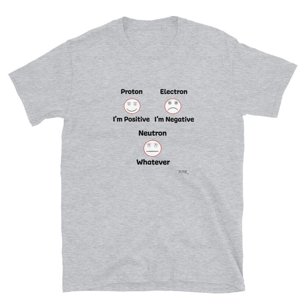 Neutron_Whatever SCYENZ Short-Sleeve Unisex T-Shirt - Science and Math Collection