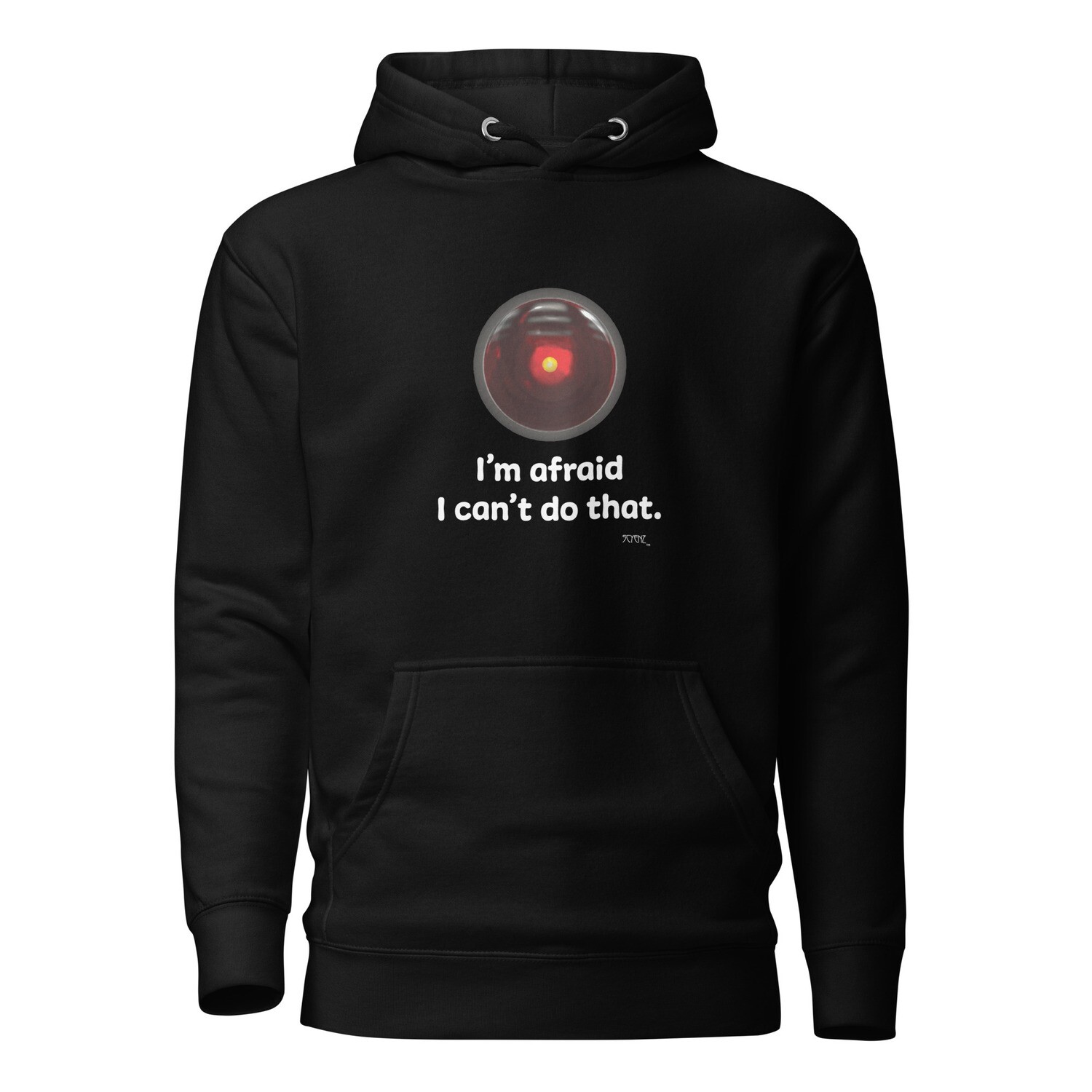 I_Can&#39;t_Do_That SCYENZ Unisex Hoodie - Science and Math Collection, Color: Black, Size: S