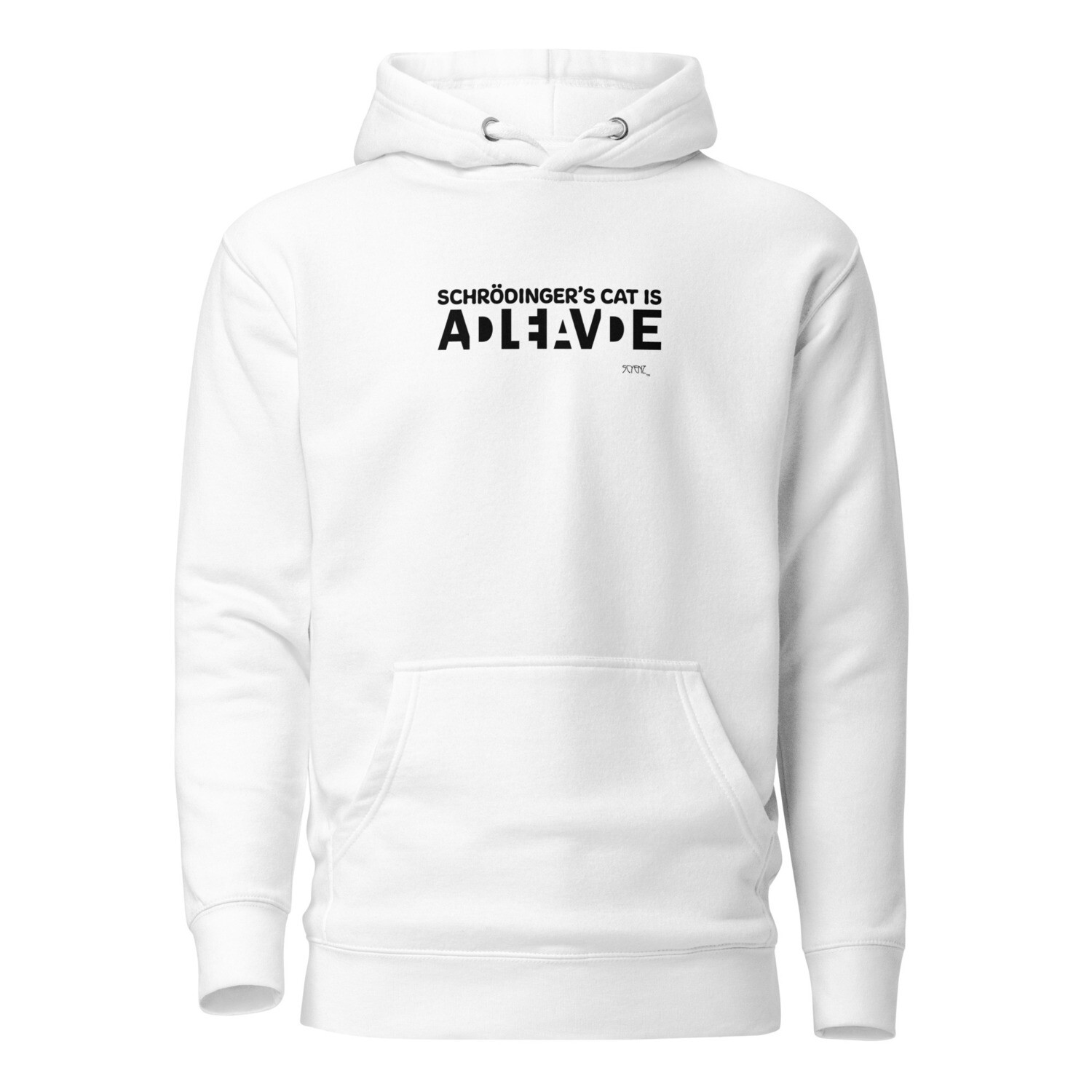 Schrödinger&#39;s_Cat_2 SCYENZ Unisex Hoodie - Science and Math Collection