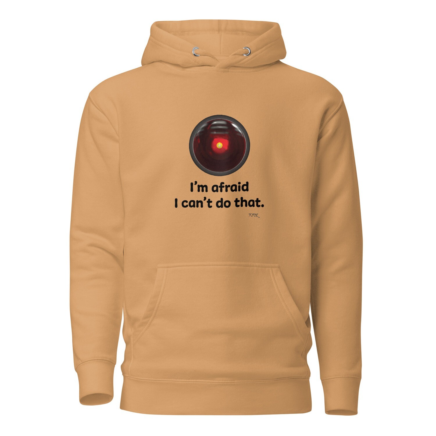 I_Can&#39;t_Do_That SCYENZ Unisex Hoodie - Science and Math Collection, Color: Khaki, Size: S