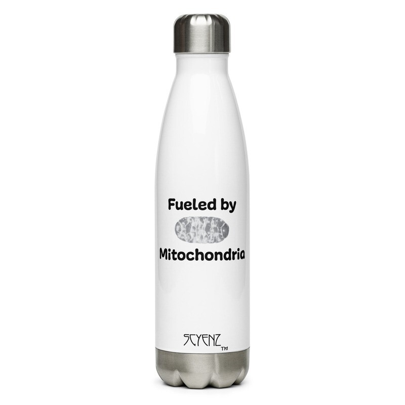 Mitochondira_2 SCYENZ Stainless Steel Water Bottle - Science and Math Colleciton