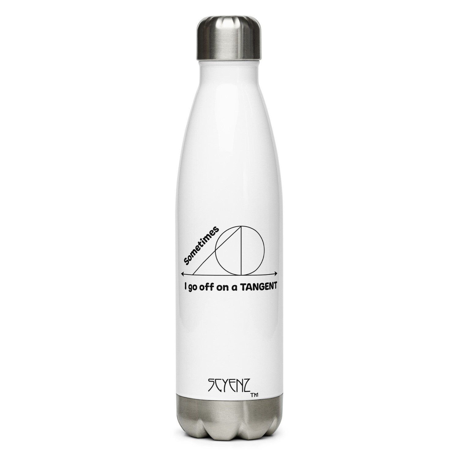 Tangent SCYENZ Stainless Steel Water Bottle - Science and Math Collection