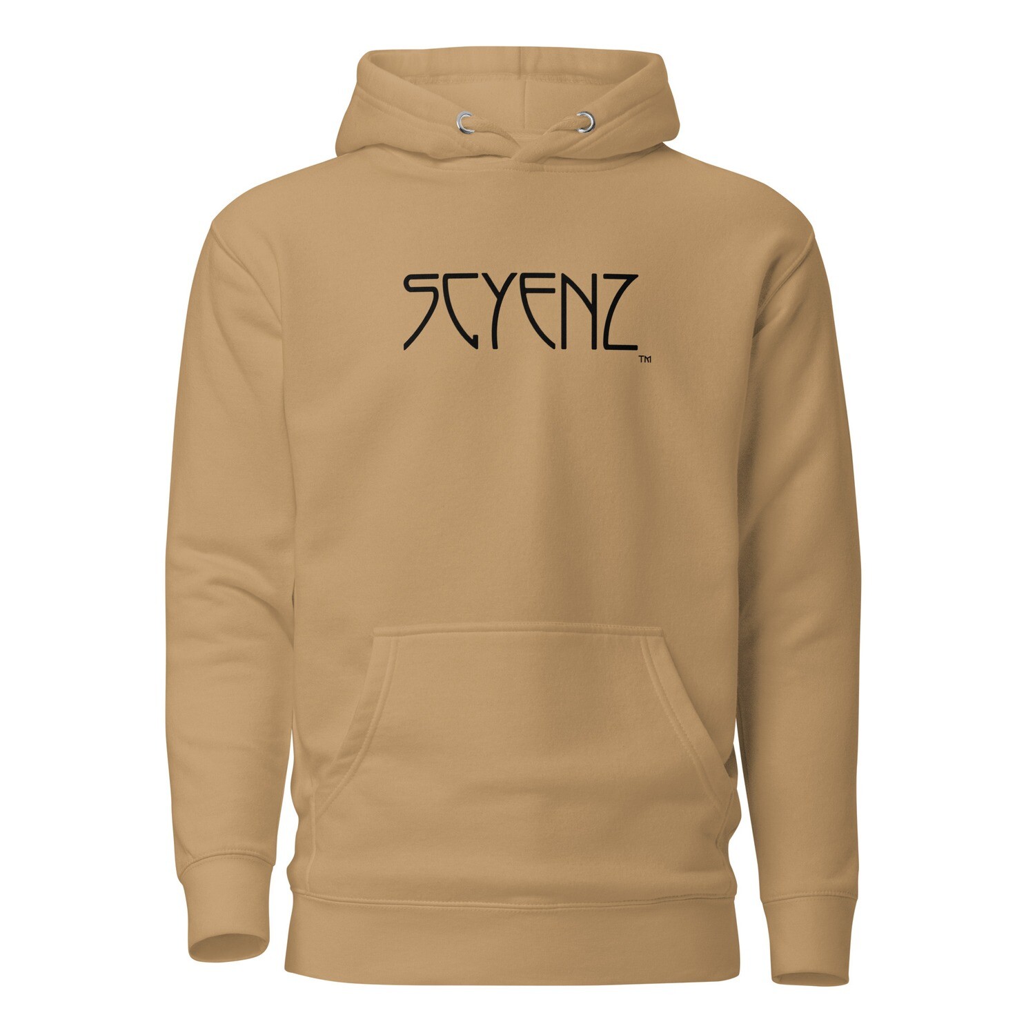 SCYENZ Unisex Hoodie - Science and Math Collection, Color: Khaki, Size: S