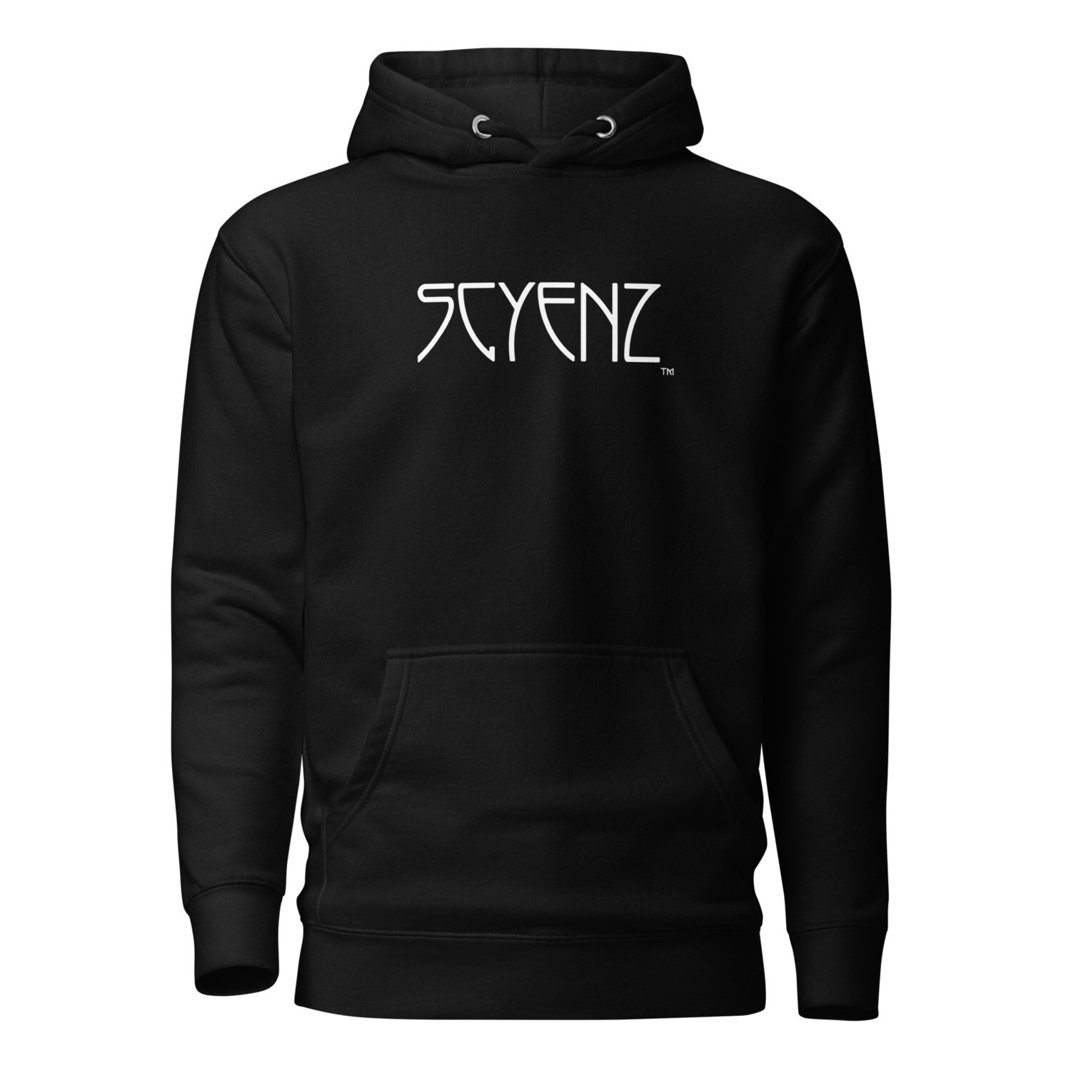 SCYENZ Unisex Hoodie - Science and Math Collection, Color: Black, Size: S