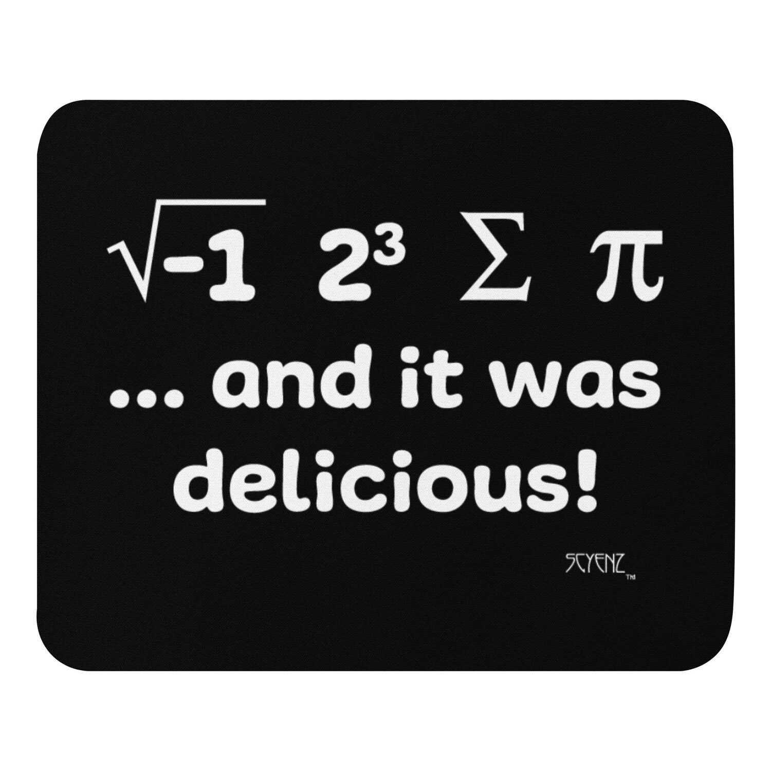 I_Eight_Sum_Pi SCYENZ Mouse pad  - Science and Math Collection