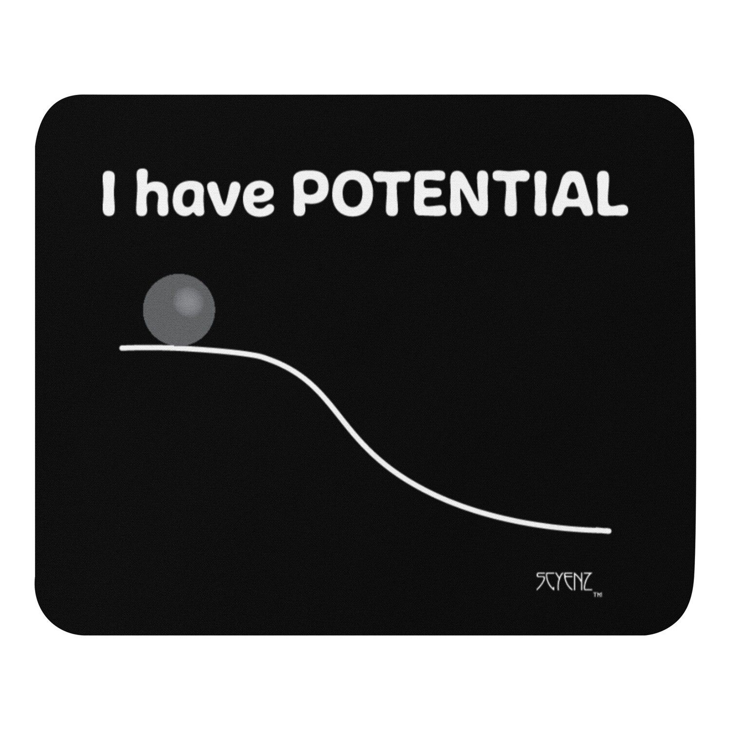 Potential SCYENZ Mouse pad - Science and Math Collection