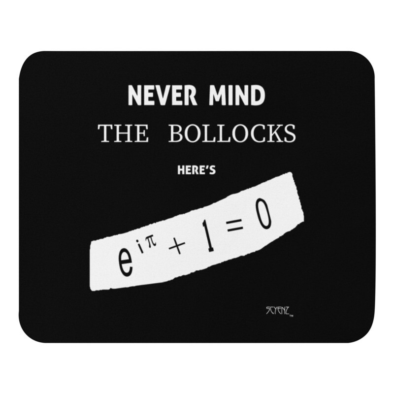 Never_Mind SCYENZ Mouse pad - Science and Math Collection - Euler&#39;s Identity