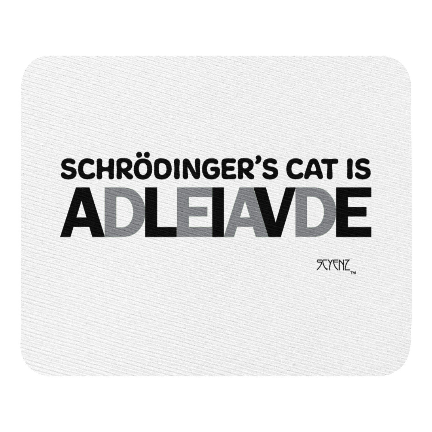 Schrödinger&#39;s_Cat_1 SCYENZ Mouse pad - Science and Math Collection