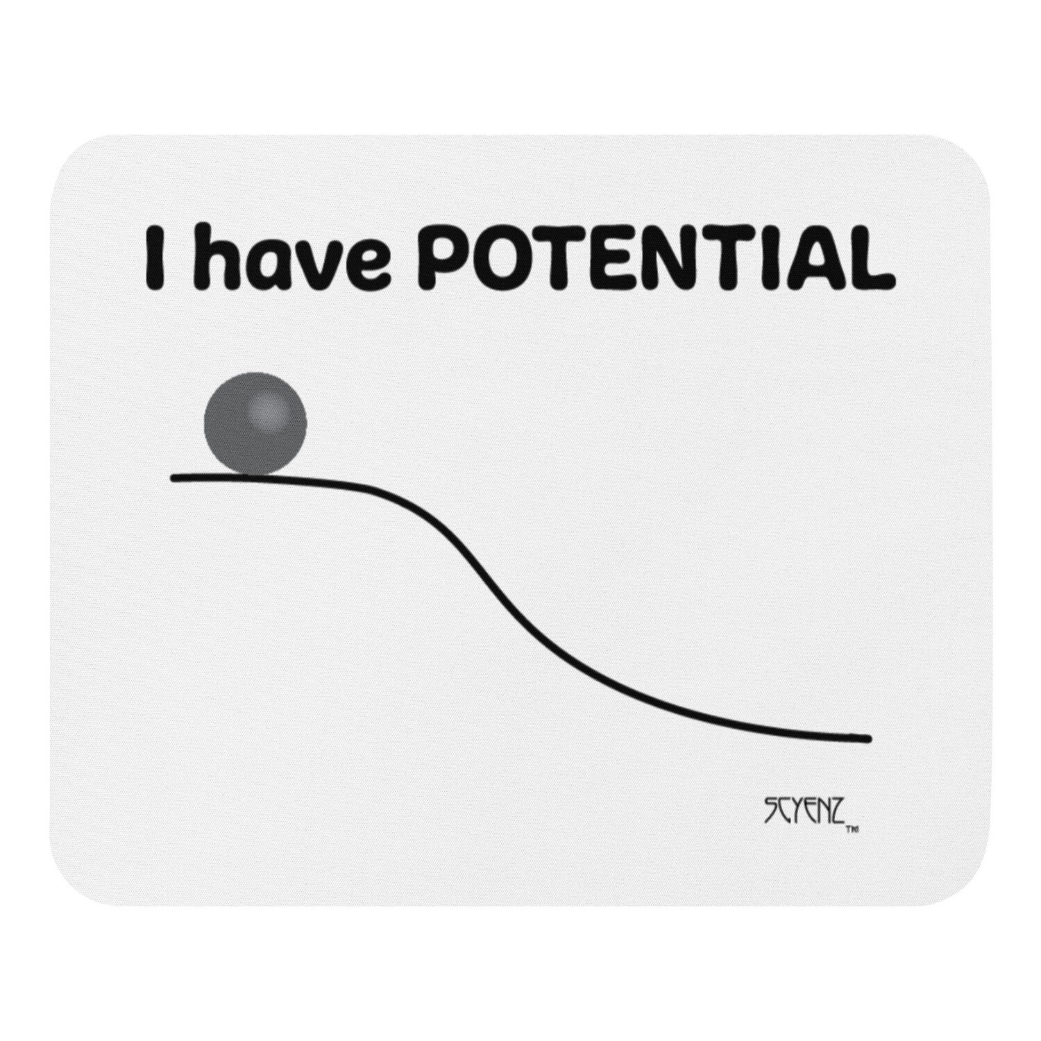 Potential SCYENZ Mouse pad -  Science and Math Collection