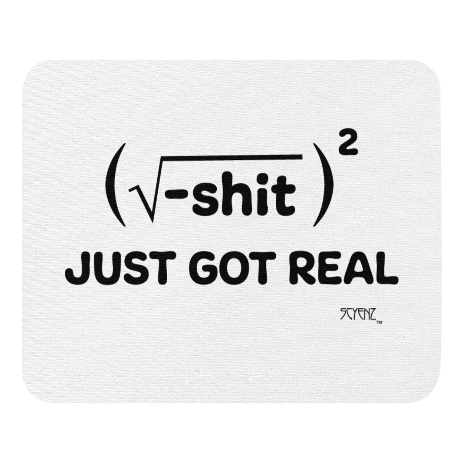Got_Real SCYENZ Mouse pad - Science and Math Collection