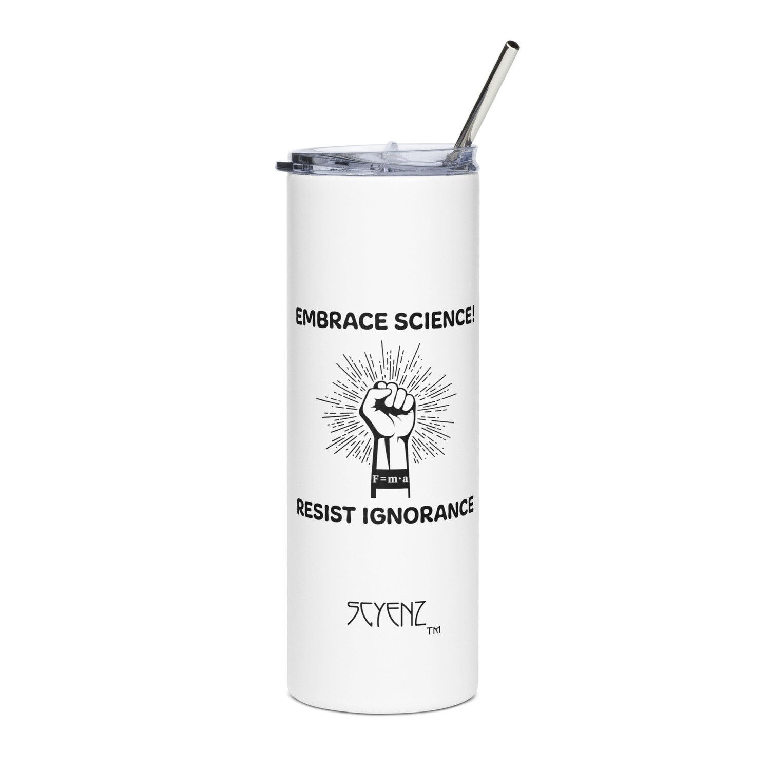 Embrace_Science SCYENZ Stainless steel tumbler - Science and Math Collection