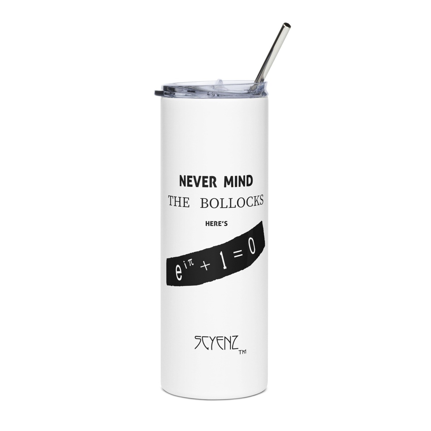 Never_Mind SCYENZ Stainless steel tumbler - Science and Math Collection - Euler&#39;s Identity