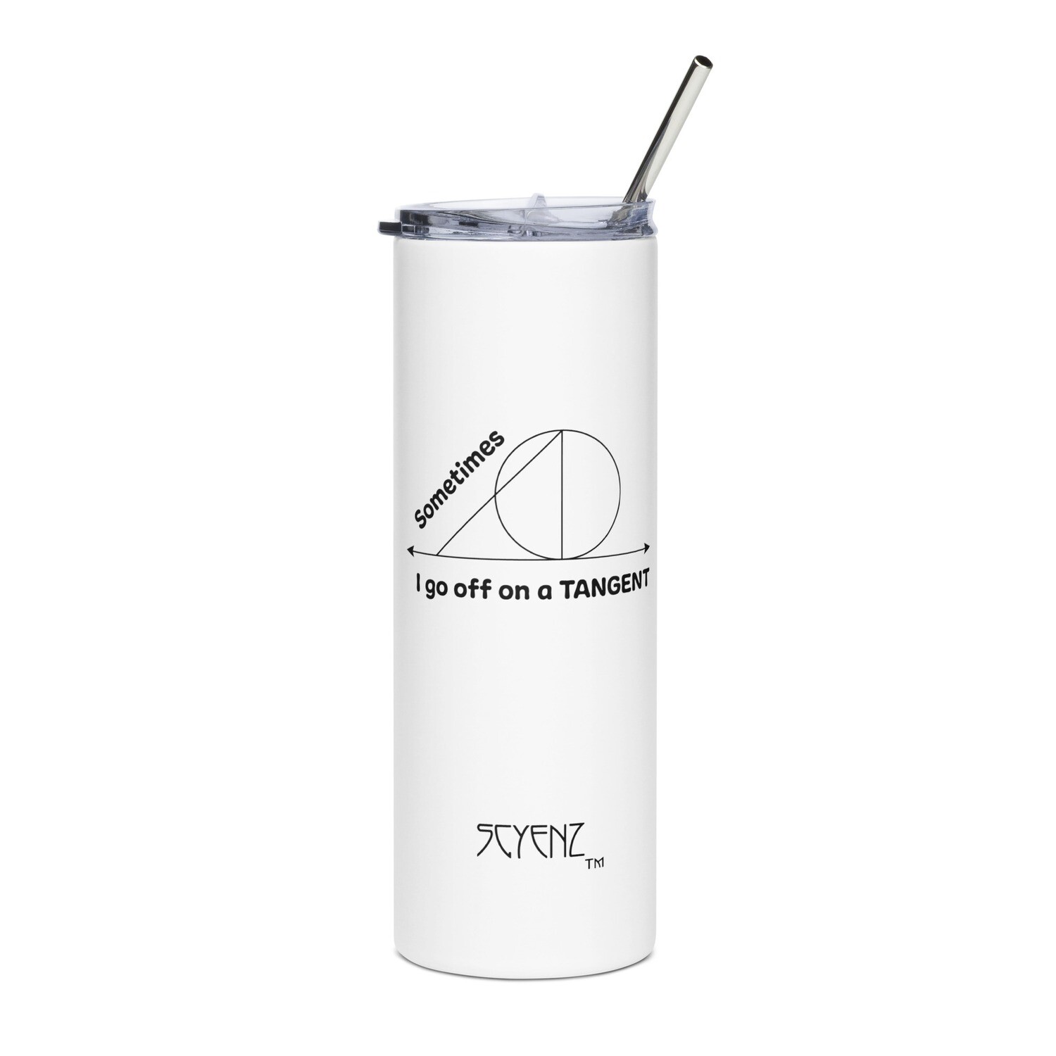 Tangent SCYENZ Stainless steel tumbler - Science and Math Collection