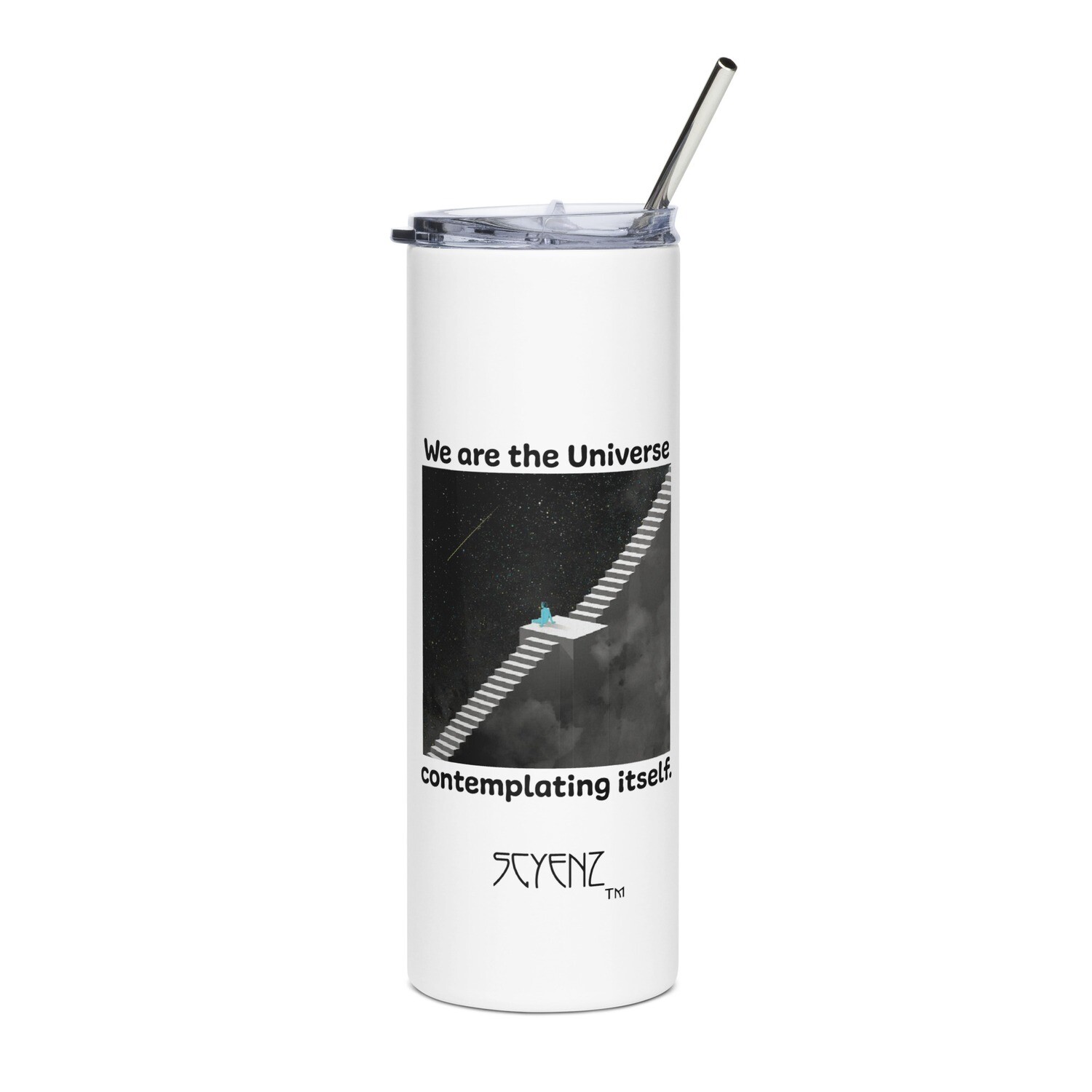 We_Are_the_Universe SCYENZ Stainless steel tumbler - Science and Math Collection