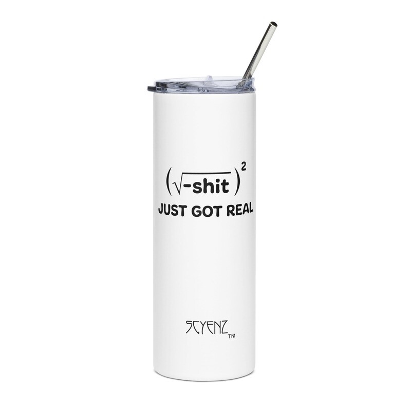 Got_Real SCYENZ Stainless steel tumbler - Science and Math Collection