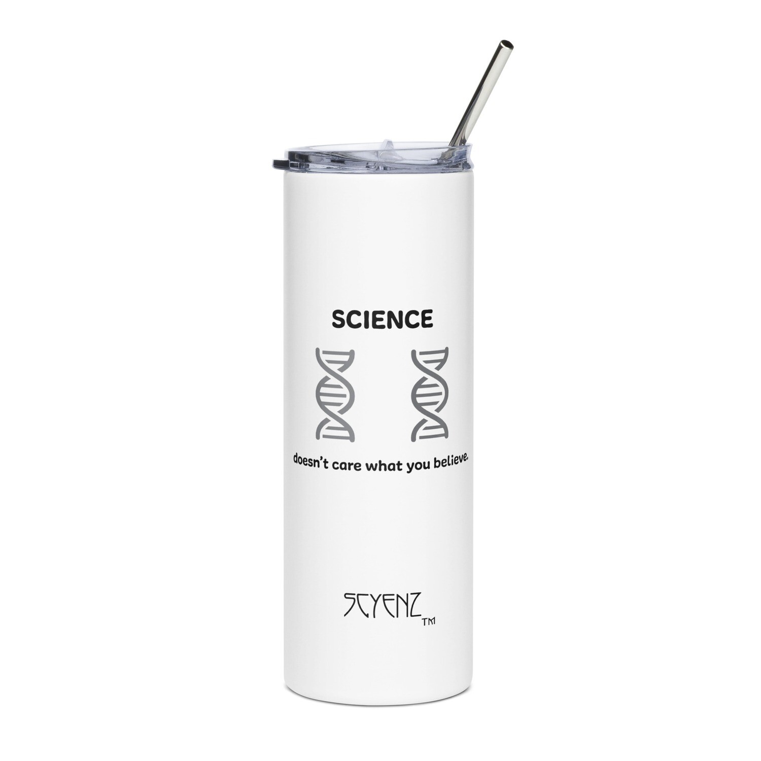 What_You_Believe_DNA_2 SCYENZ Stainless steel tumbler - Science and Math Collection
