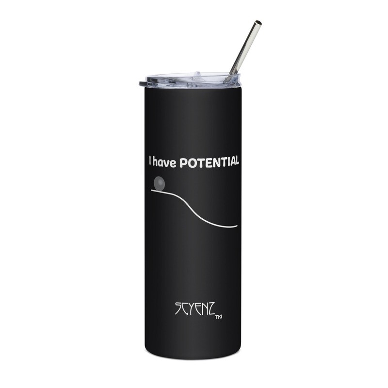 Pontential SCYENZ Stainless steel tumbler - -Science and Math Collection