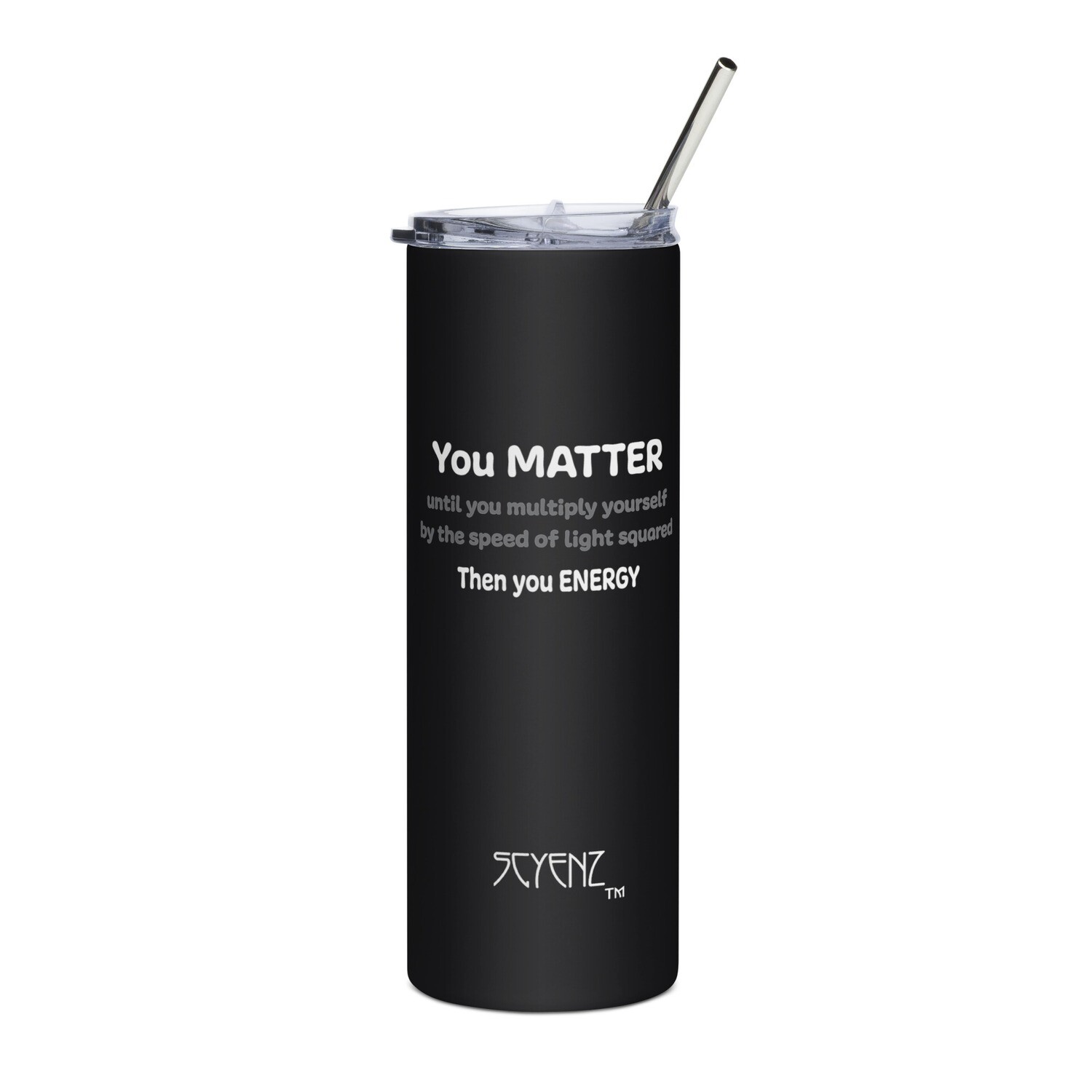 You_Matter SCYENZ Stainless steel tumbler - Science and Math Collection