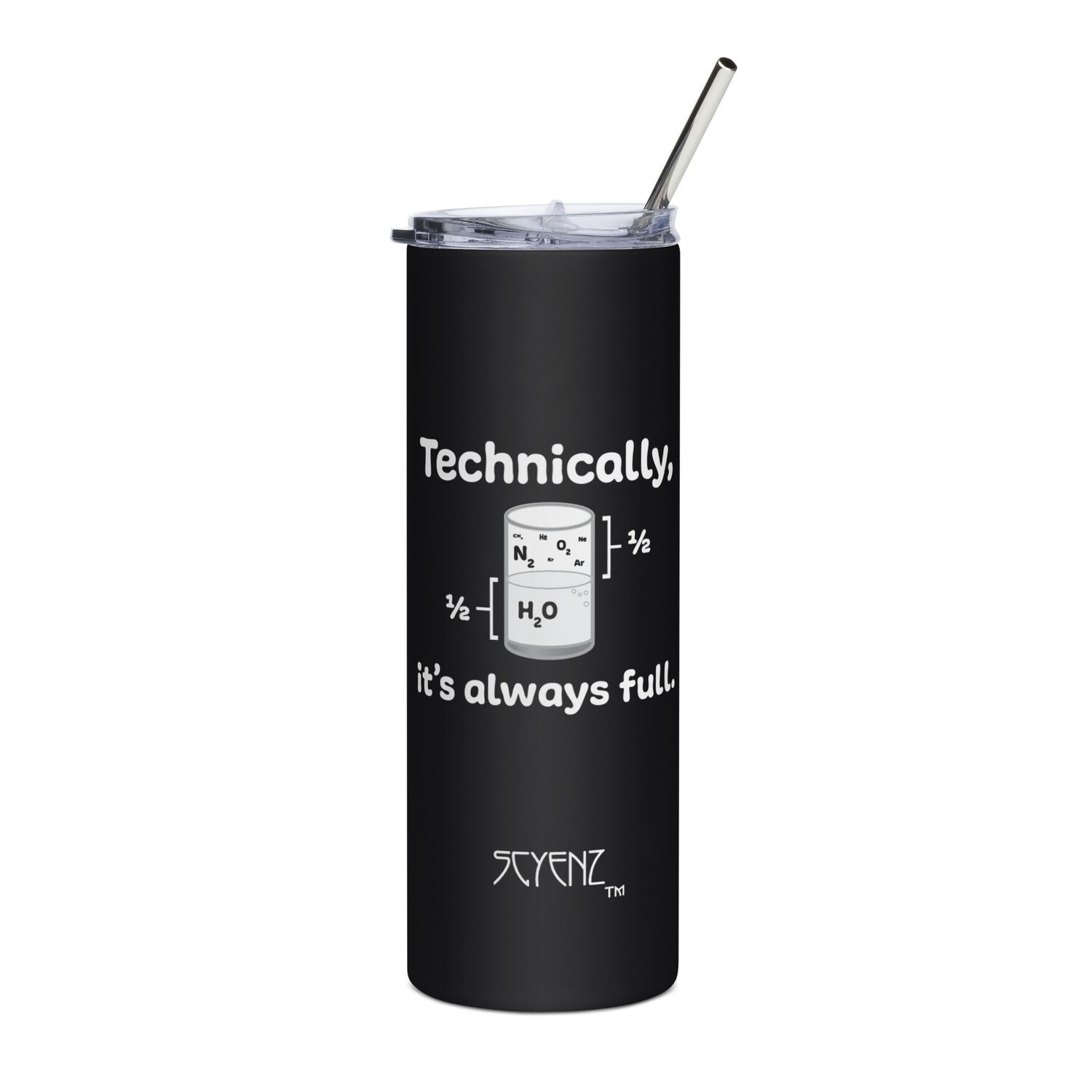 Technically_Full SCYENZ Stainless steel tumbler - Science and Math Collection
