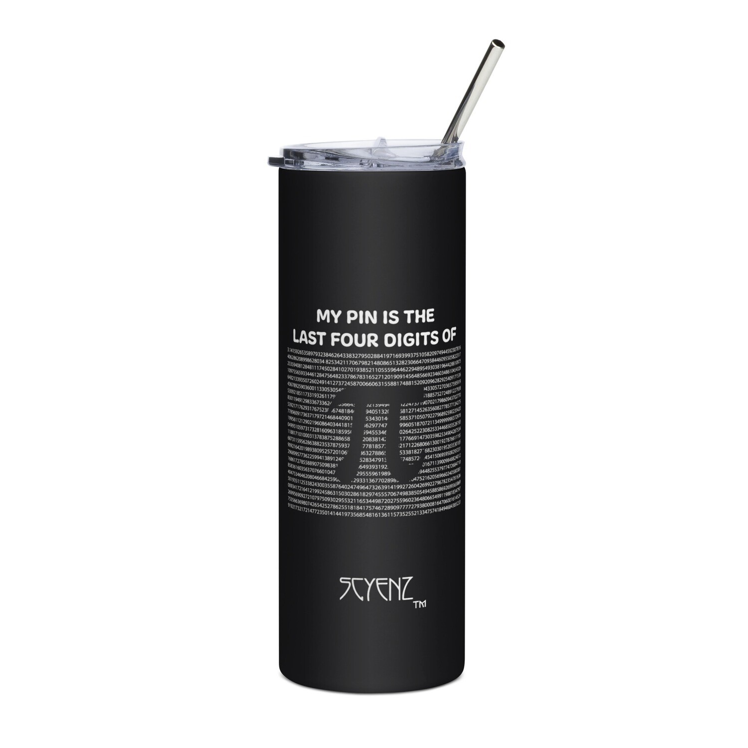 My_Pin SCYENZ Stainless steel tumbler - Science and Math Collection