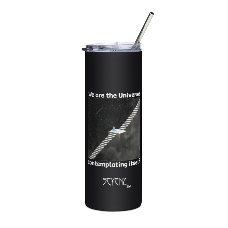 We_Are_the_Universe SCYENZ Stainless steel tumbler - Science and Math Collection