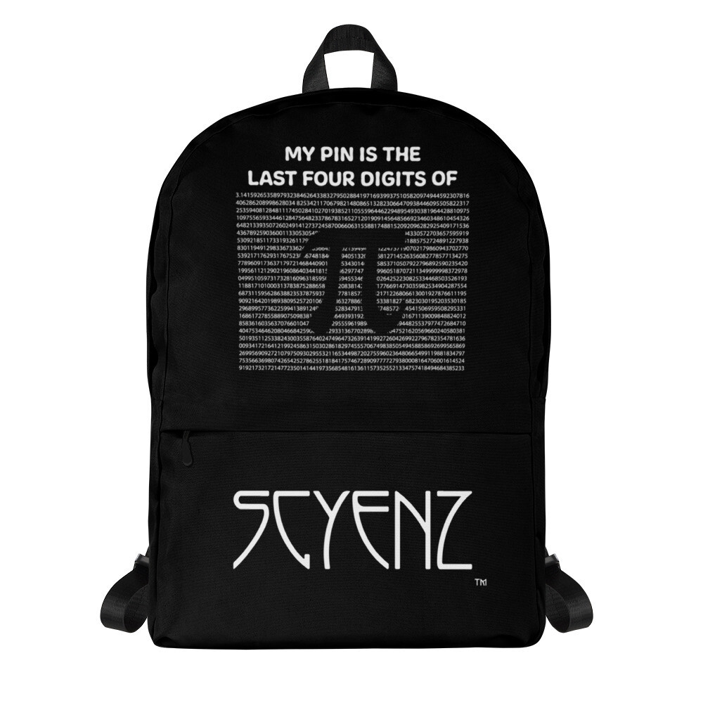 My_PIN SCYENZ Backpack - Science and Math Collection
