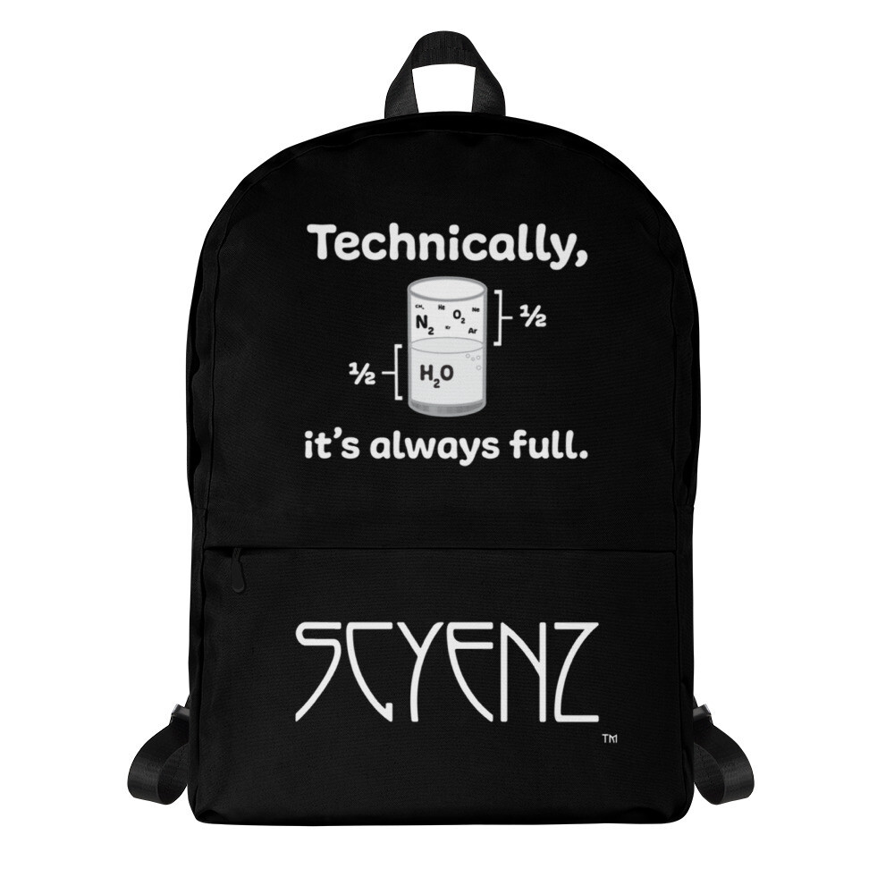 Technically_Full SCYENZ Backpack - Science and Math Collection