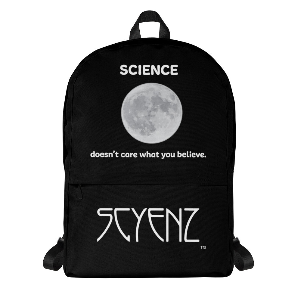 What_You_Believe_Moon SCYENZ Backpack - Science and Math Collection
