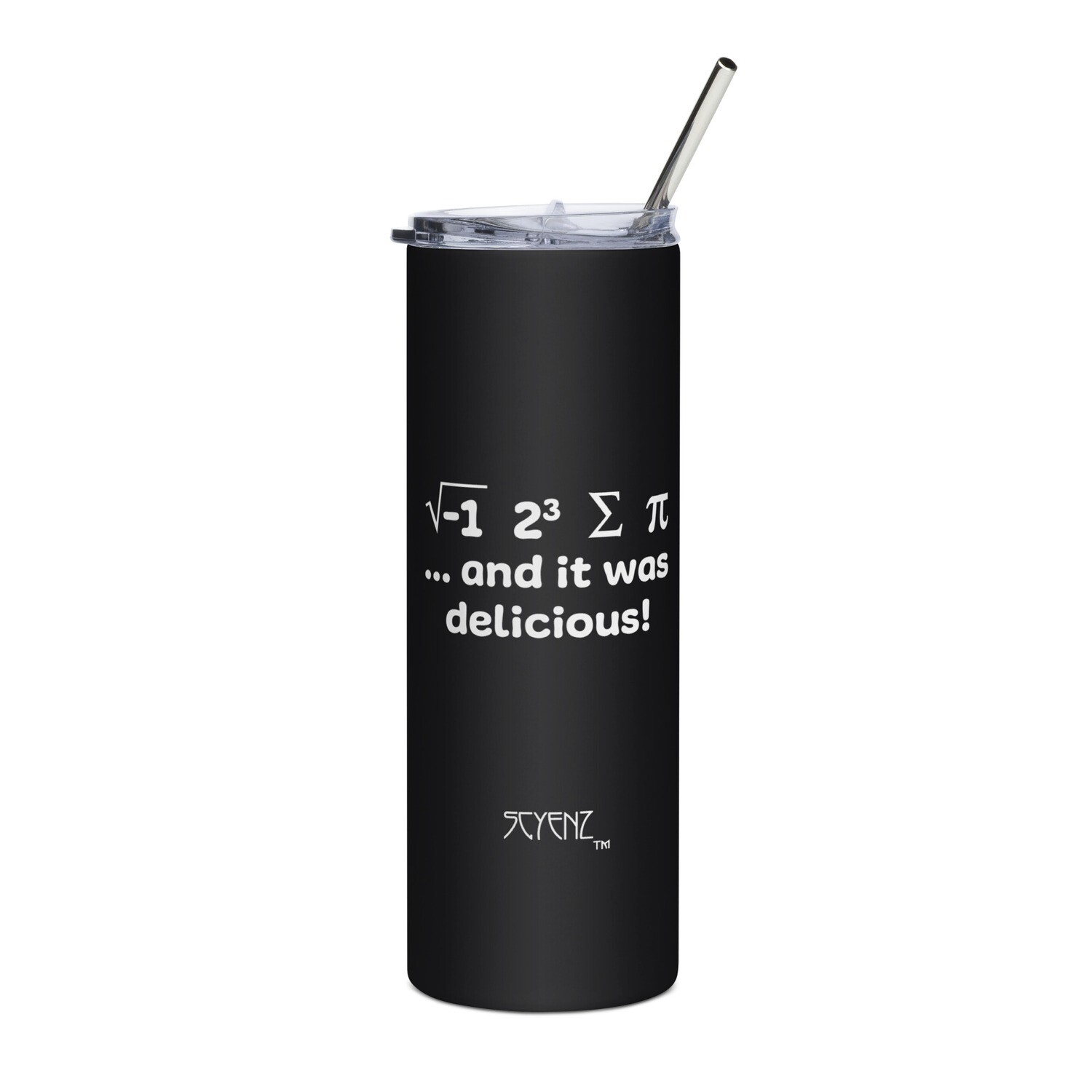 I_Eight_Sum_Pi SCYENZ Stainless steel tumbler - Science and Math Collection