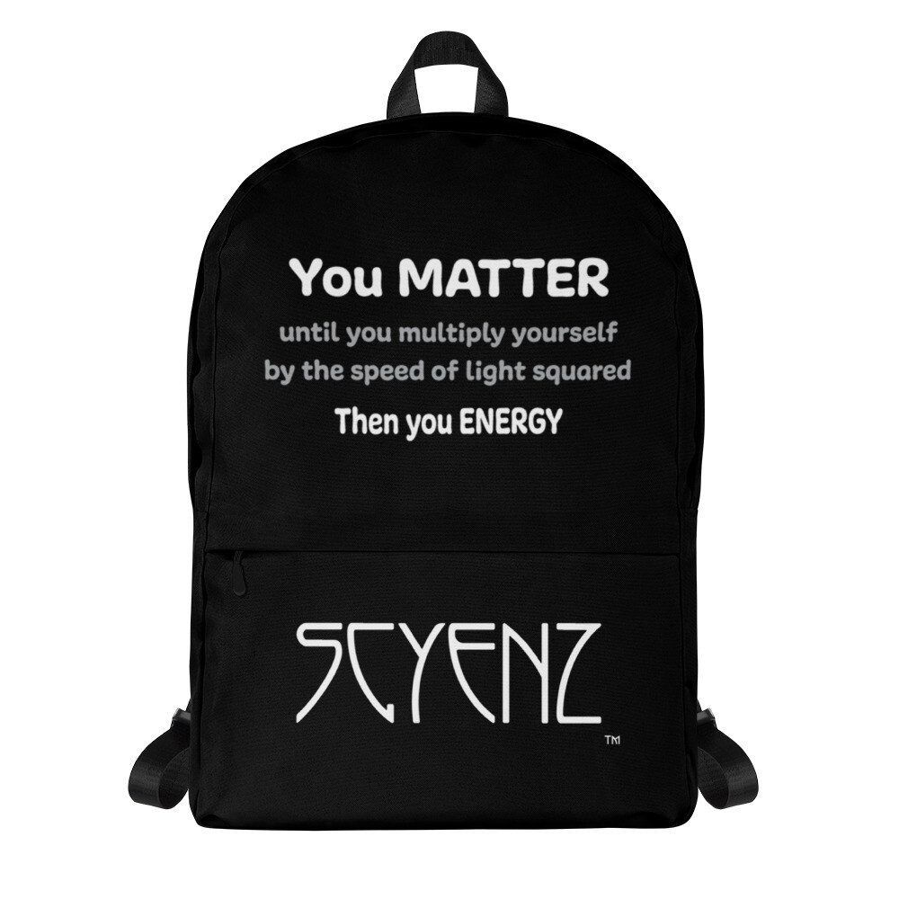 You_Matter SCYENZ Backpack - Science and Math Collection
