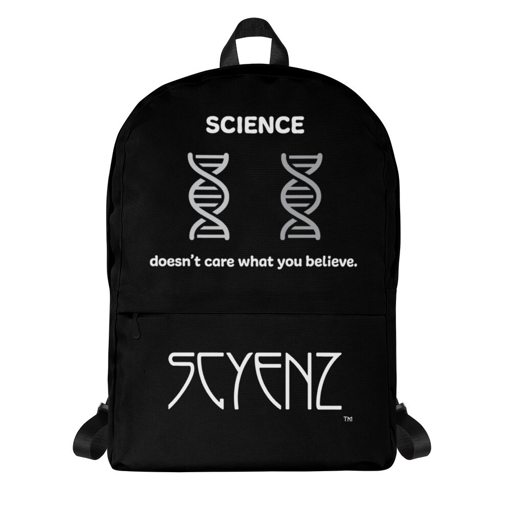 What_You_Believe_DNA_2 SCYENZ Backpack - Science and Math Collection