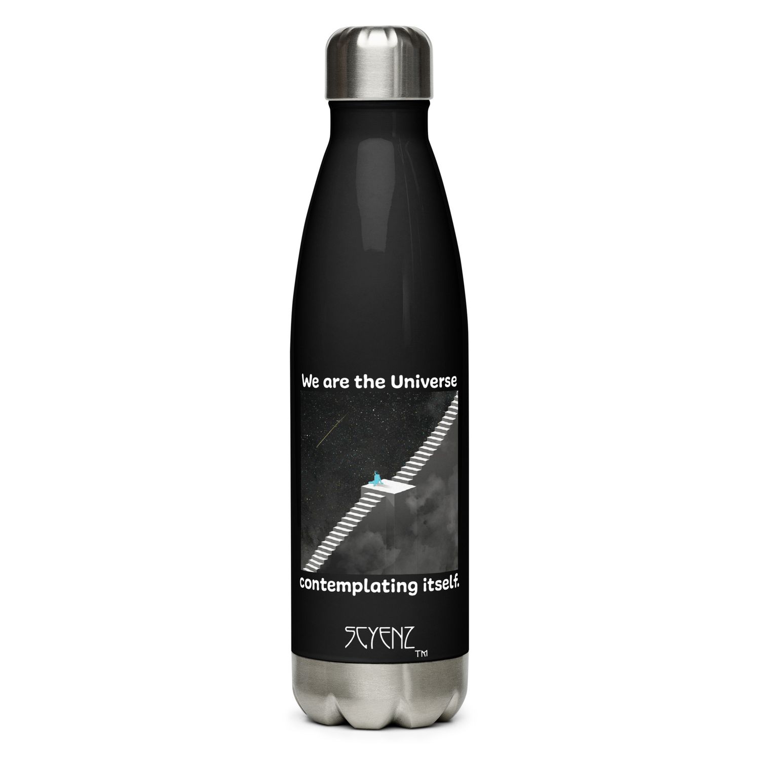 We_Are_the_Universe SCYENZ Stainless steel water bottle - Science and Math Collection